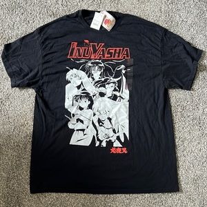Inuyasha men’s anime graphic t shirt size XL